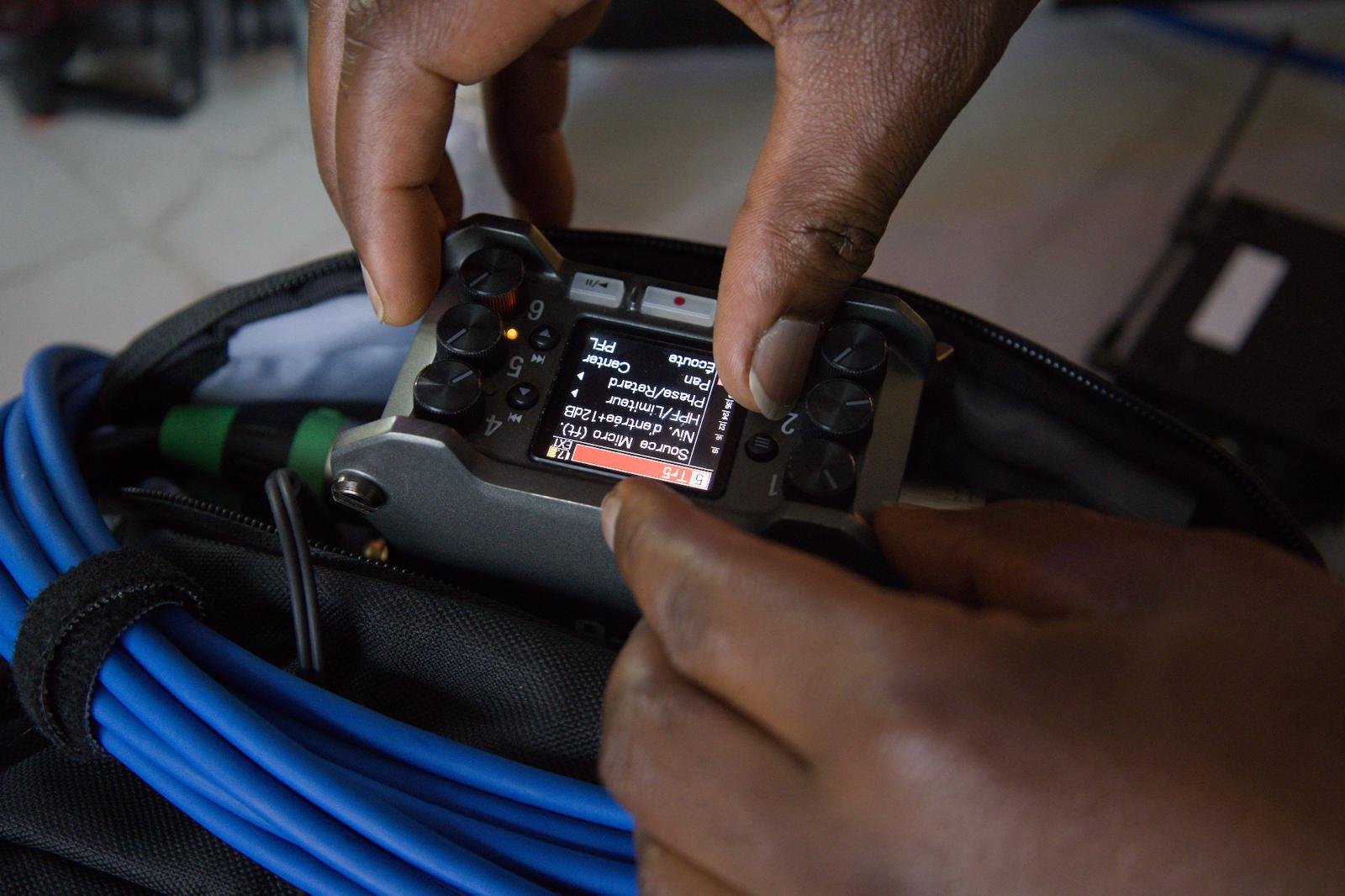 Calibration audio — plateau