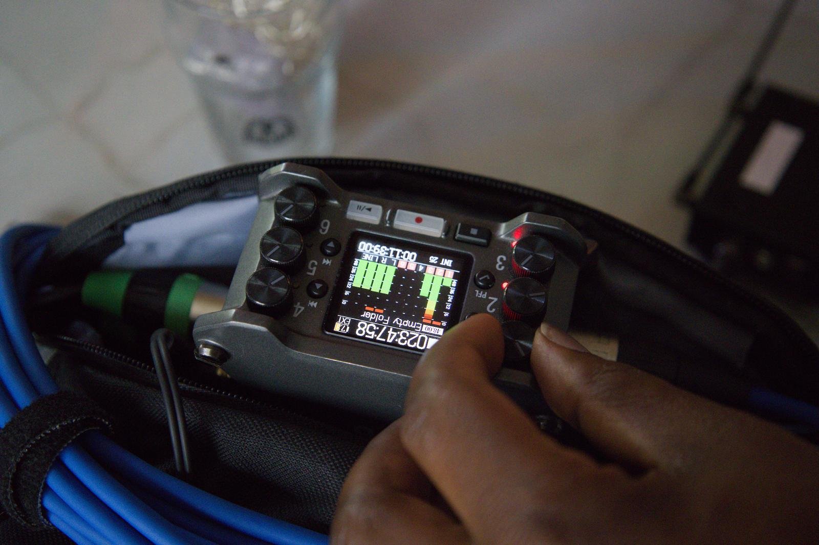 Enregistreur terrain — configuration