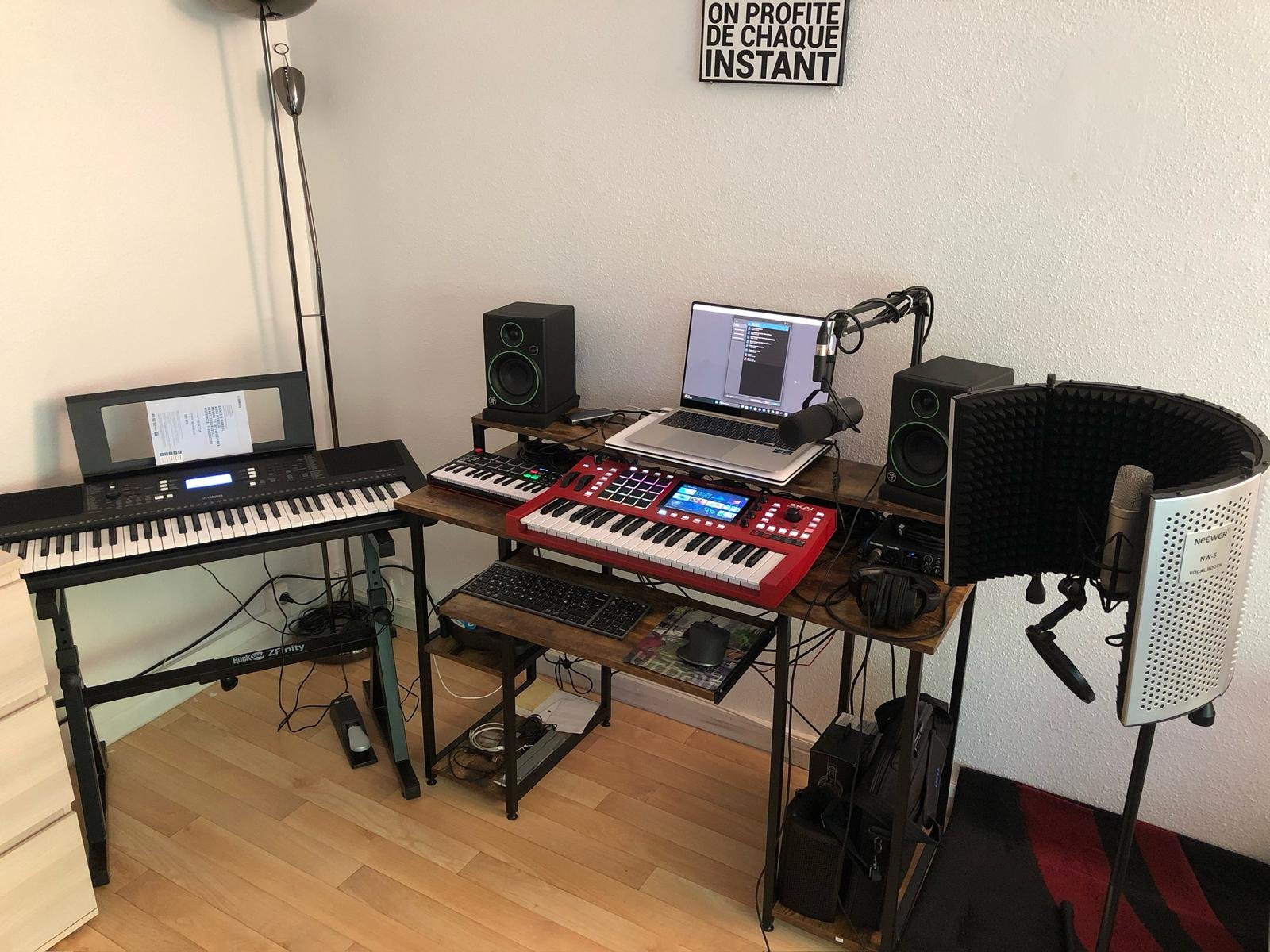Home studio — production musicale