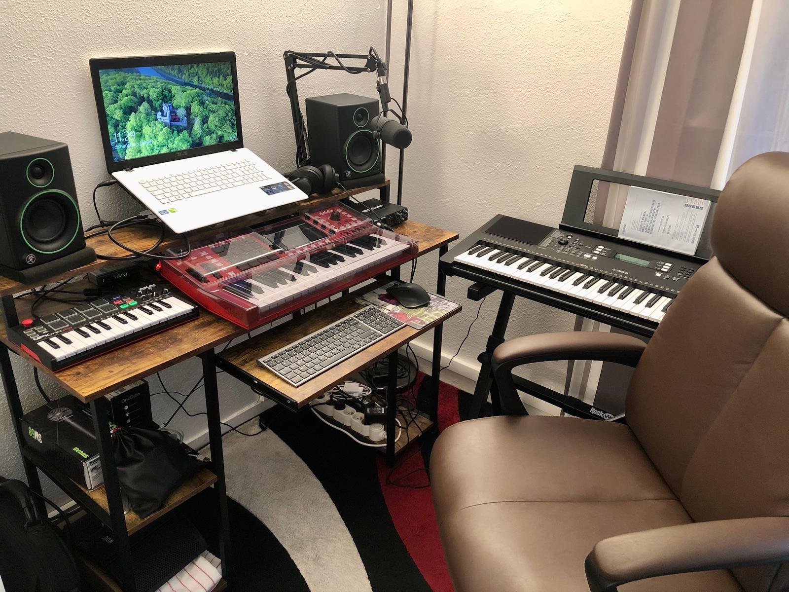 Home studio — setup complet
